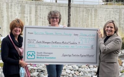 The Penticton Hospital Auxiliary Donates $3717.05