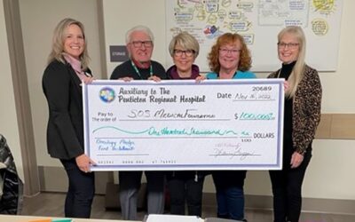 Penticton Regional Hospital Auxiliary Pledges $400,000!