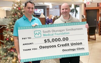 Osoyoos Credit Union Gives $5,000.00